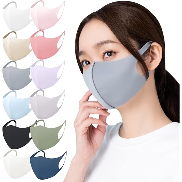 Amazon.co.jp: 3Dフィットマスク Sサイズ グレー 4枚組 洗える