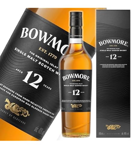正規品BOWMORE ボウモアNo1 ⭐︎2本セット Amazon.co.jp: ボウモア No.1 ナンバー ワン 箱付き 並行品 40度 700ml
