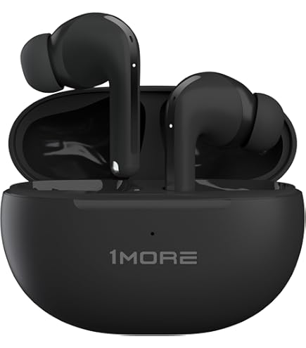 1MORE S20 Draadloze Oordopjes, Open-Ear Hoofdtelefoon, Clip-On Open-Ear Hoofdtelefoon, Comfortabele Pasvorm, Hi-Res Audio, Heldere Gesprekken Met Enc 4-Mic, Bluetooth 5.4, Ipx5 Waterdicht 30H (Zwart