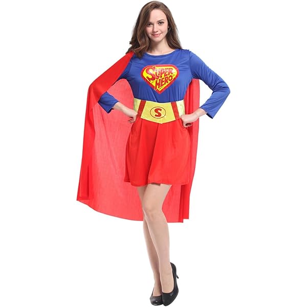 Amazon.co.jp: [NADELA] スーパーウーマン マント付