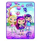 Nelvana Enterprises A3268C Little Charmers Triple The Sparkle Microraschel Throw [並行輸入品]