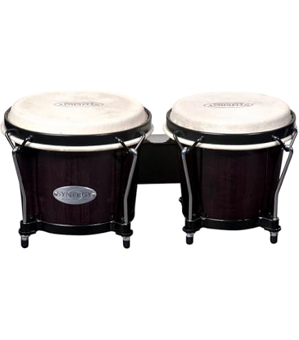 Amazon | TOCA 2100N Synergy Wood Bongos Natural ボンゴ | ボンゴ