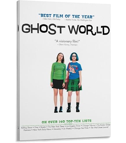 Amazon.co.jp: 【フレーム付-黒-】 映画ポスター ゴーストワールド