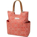 Petunia Pickle Bottom Tailored Tote Diaper Bag in Paprika, Red by Petunia Pickle Bottom