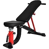 BARWING(バーウィング) トレーニングベンチ インクラインベンチ 折り畳み デクラインベンチ フラットベンチ 角度調節簡単 収納便利 アジャスタブル ベンチプレス 筋トレ 日本語説明書