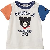 日本製　ミキハウス　ダブルビー　DOUBLE.B グレー 半袖　Tシャツ 100 楽天市場】○30%OFFセール○ミキハウス ダブルビー mikihouse