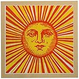 アメリカ発 HAMMER PRESS ハンマープレス おしゃれで温かみのあるアートプリント sunface【正規輸入品】