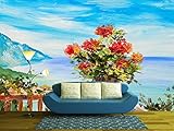wall26 – 自己粘着壁紙大壁壁画シリーズ 66"x96" WMR-WP-X-C781-66x24x4