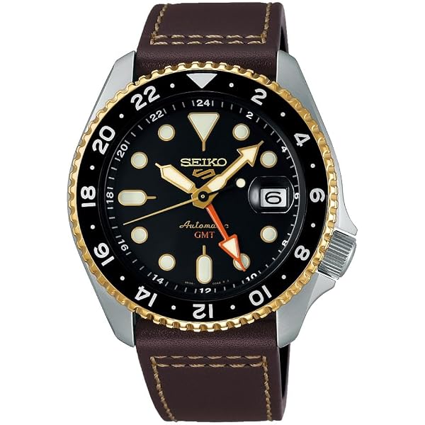 Seiko 自動巻き時計 GMTセイコー Amazon | [セイコー] SEIKO 5 SPORTS SKX series GMTモデル 自動巻き