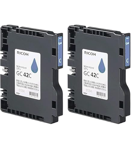 Amazon.co.jp: リコー SGカートリッジ GC42K ブラック 純正インク