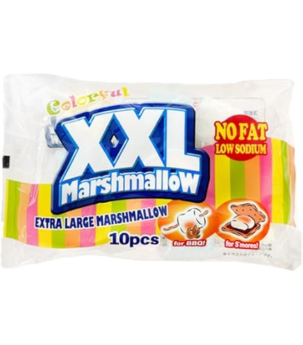 Amazon.co.jp: ジャンボサイズ XXLマシュマロ ホワイト・カラフル 10個