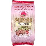 ロータスブランド ライスヌードル 4mm 400g [フォー PHO 乾麺 4～5人分]
