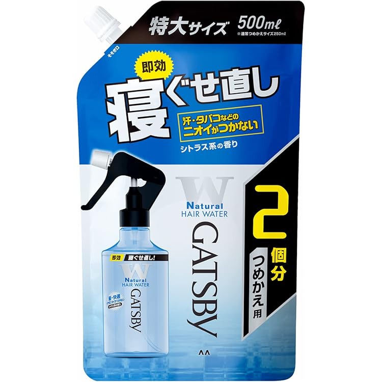 Amazon | マンダム 寝ぐせ直しウォーター 業務詰替え用1L (285ml容器1