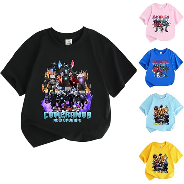 Amazon.co.jp: PRABOSskibidi toiletキッズベビー服 子供服 半袖  