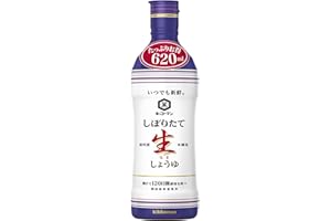 いつでも新鮮 しぼりたて生しょうゆ 620ML