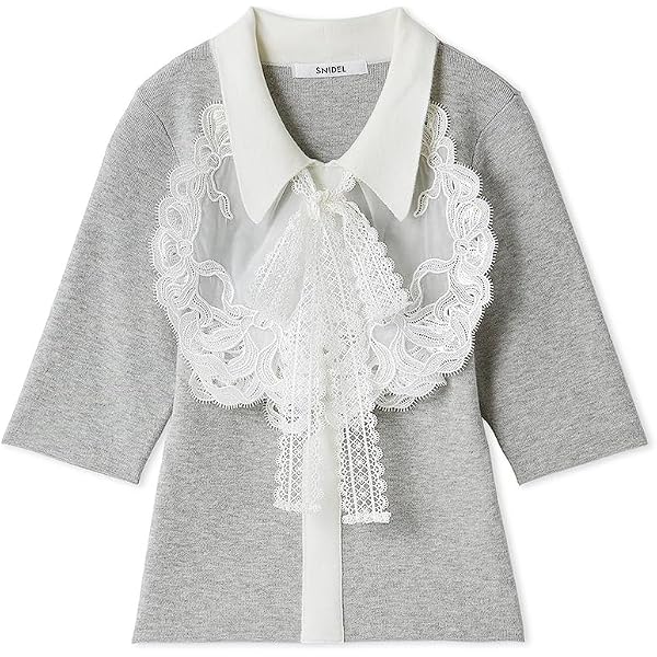Amazon | [スナイデル] 【Chacott】コラボペプラムニットプルオーバー