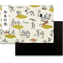 ちびよた　つゆ草　可愛らしいホタル　見開き御朱印です Amazon | 京都ちせん 御朱印帳 書き置き用 見開き ポケット