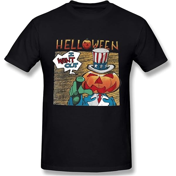 Amazon | ハロウィン HELLOWEEN バンドTシャツ 095 (Lサイズ) | T