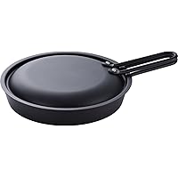 和平フレイズ 魚焼きグリルがオーブンに変身! アウトドア・キャンプにも 蓋付 鉄 グリルパン 丸型 18cm ランチーニ LR-7753
