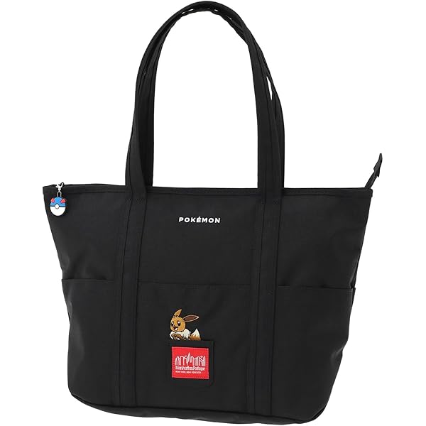 Amazon | Tompkins Tote Bag Pokemon Pikachu_BLK | トートバッグ