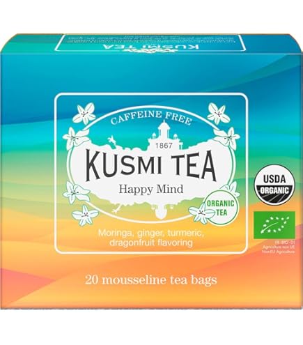 Amazon.co.jp: KUSMI TEA クスミティー | ホワイト ベリーニ 90g缶(約