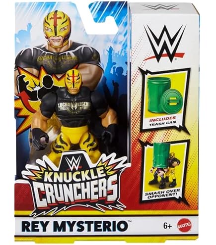 Amazon.co.jp: WWE ナックルクランチャー ドミニク ミステリオ