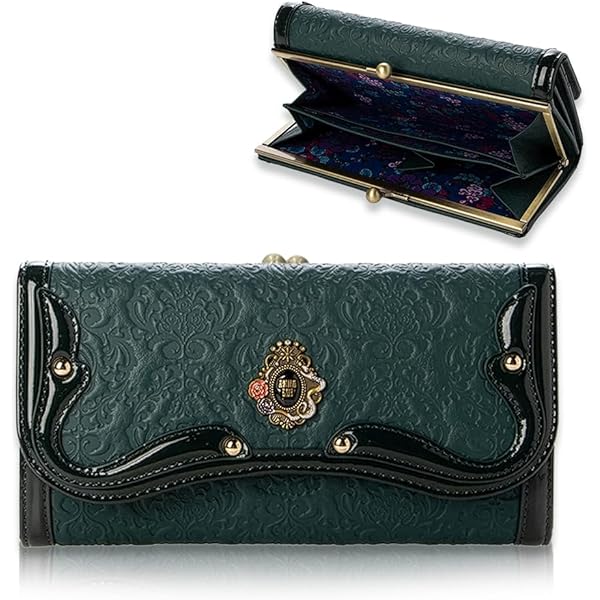 Amazon | ヴィヴィアンウエストウッド 長財布 牛革 がま口 ブラウン