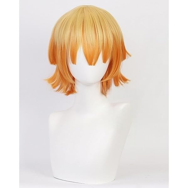 Amazon.co.jp: 鬼滅の刃 甘露寺蜜璃 風 ウィッグ キャラウィッグ