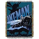 Marvel Ant-Man Downsize Woven Tapestry Throw, 48 by 60" [並行輸入品]