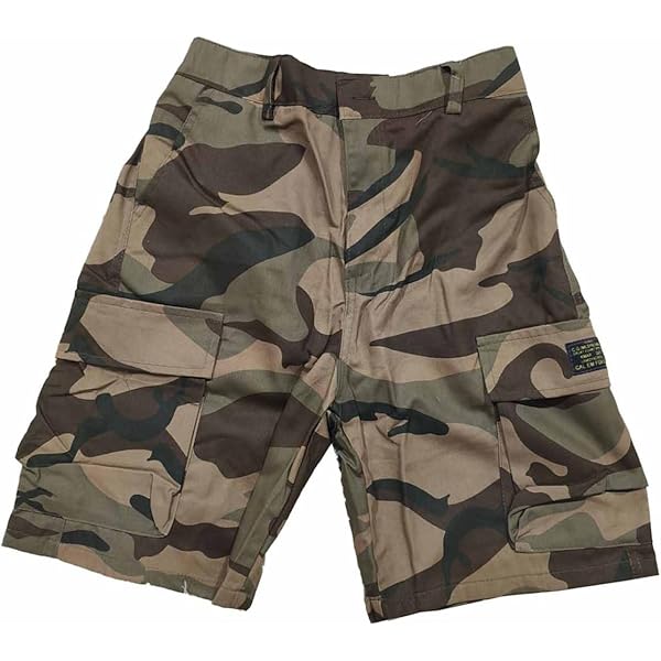 Amazon | Wanghongカモフラ 迷彩 柄 ハーフ ショート パンツ 短パン