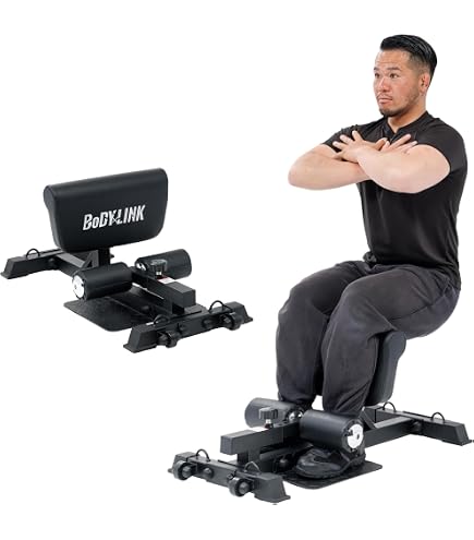 Amazon | シングル レッグ スクワット スタンド、ブルガリアン