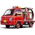 青島文化教材社 1/24 ザ・ベストカーGTシリーズ No.50 スバル サンバー消防車 4WD トラック型 プラモデル