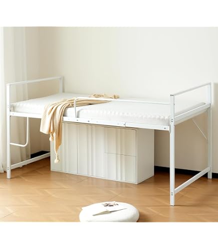 Amazon｜ロフトベッド パイプベッド シングル システムベッド ロー