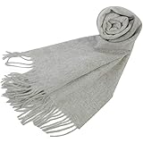 [ジョンストンズ] カシミア中判ストール 無地 WA000057//WA000057-PLANE [並行輸入品]