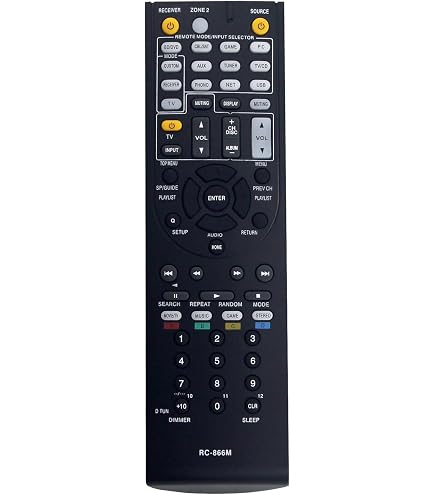 Amazon | HCDZ 交換用リモコン Onkyo TX-SR333 TX-SR343 HT-R393 HT