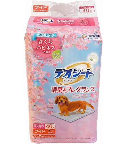 Amazon.co.jp: ユニ・チャーム デオシート 消臭＆フレグランス 桜の
