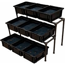 Amazon.co.jp: メダケース メダカ飼育ラック 2段6個置き NV BOX13専用