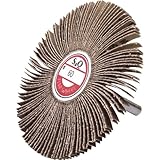 MURAKO(ムラコ) 軸付フラップ金具無し 外径80幅5軸径6mm 60# KN8005 【5個入り】