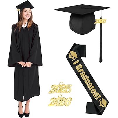 Amazon.co.jp: [HarnyLoom] 卒業式ガウン アカデミックガウン 男女共用