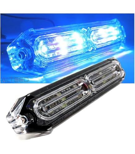 LED回転灯/45cmワイド/12V24V/青色[パトランプ/フラッシュライト/防犯