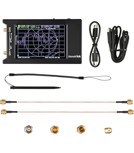 Amazon.co.jp: NanoVNA-F V2 ベクトルネットワークアナライザ、4.3