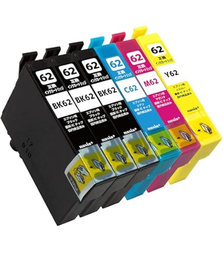 SANWA SUPPLY 詰め替えインク INK-E62S60S4R　4点セット INK-E62S60S4R【詰め替えインク（4色セット・各60ml）】エプソン