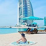 hiltow Large子供海波遊びマットとおもちゃオーガナイザーストレージ55 "バッグ