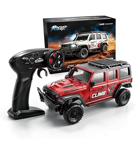 Amazon.co.jp: JXC 1:24 ラジコントラック 4WDデリカトラック ラジコン
