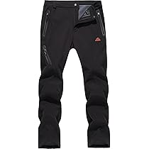Amazon | [TACVASEN] 裏起毛パンツ メンズ アウトドアパンツ 防水