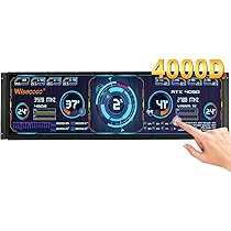 Amazon.co.jp: Wisecoco 14 インチ ミニ モニター 2560X720 2K