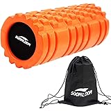 Soomloomグリッドフォームローラー EVA 14cm*33cm 多色 超軽量 筋膜リリース･マッサージ･ダイエット ヨガ･ストレッチ器具 バランストレーニング 中空･中実