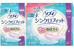 ソフィ Sofy 【お徳用30ピース】 シンクロフィット 特に多い昼用 (10枚+大容量20枚) 【まとめ買いパック】 【Amazon.co.jp限定】