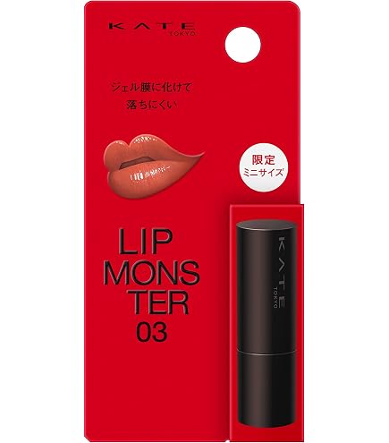Amazon | ［3個セット］ケイト リップモンスター 03 陽炎 3g×3個