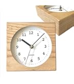 Amazon.co.jp: レムノス アラーム時計 アナログ リキアラーム 天然色木